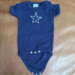 Source Unknown Blue Bodysuit with Star Design